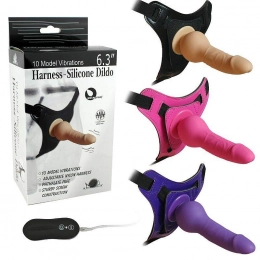 Cinta com Pênis e Vibro Cintaralho Harness