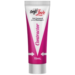 Contractor Gel Adstringente com Sensação de Estreitamento Bisnaga 15 ml Soft Love 