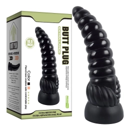 Dildo Em Formato de Plug Deslizante e Confortável 23 x 6 cm- Butt Plug