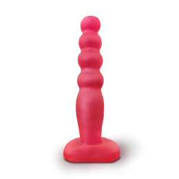 Estimulador Candy Pop PLUG Maciço Rosa 14x2,8cm | Textura Lisa e Realística | Tamanho Compacto | Sexy Fantasy