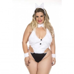 Fantasia Coelha de Luxo Plus Size