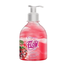 FLOW Gel Hidratante para Virilha 290 g Morango & Nata For Sexy