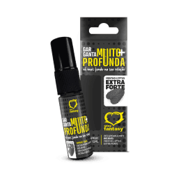 Garganta Muito + Profunda Spray Dessensibilizante Beijável Mentho-lyptos Extra Forte 15ml - Sexy Fantasy