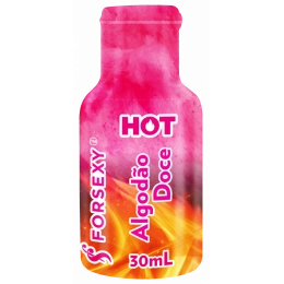 Gel Hot Comestível Sabor Algodão Doce 30 ml For Sexy
