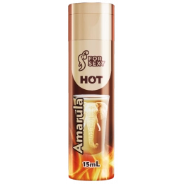 Gel Hot Comestível Sabor Amarula 15 ml For Sexy 