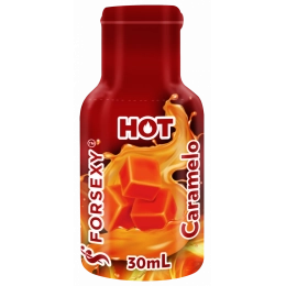 Gel Hot Comestível Sabor Caramelo 30 ml For Sexy