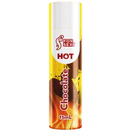 Gel Hot Comestível Sabor Chocolate 15 ml For Sexy