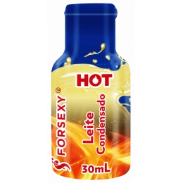 Gel Hot Comestível Sabor Leite Condensado 30 ml For Sexy