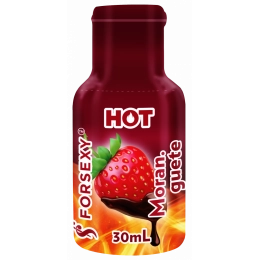 Gel Hot Comestível Sabor Moranguete 30 ml For Sexy