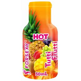 Gel Hot Comestível Sabor Tutti-Frutti 30 ml For Sexy