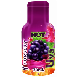 Gel Hot Comestível Sabor Uva 30 ml For Sexy