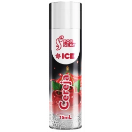 Gel Ice Comestível Sabor Cereja 15 ml For Sexy 