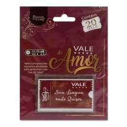 Jogo para Casais Vale do Amor Com 20 Cartas de Posições e Ações Diversão Ao Cubo