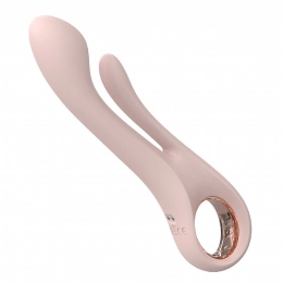 Kaethe Vibrador de Ponto G e clitóris 9 modos de vibrações Rosa - S-Hande