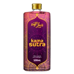 Kama Sutra Oleo para Massagem Corporal Aromático 100ml Soft Love