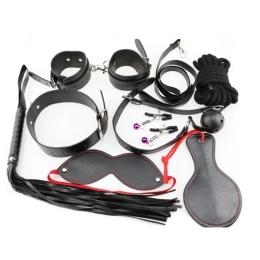 Kit BDSM Completo Para Prática de Sado 8 em 1