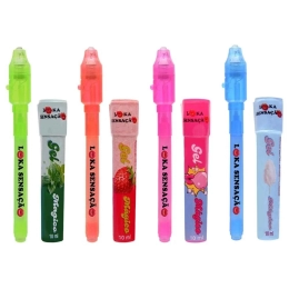 Kit Caneta + Gel Mágico Comestível Hot Para Escrever no Corpo Loka Sensação