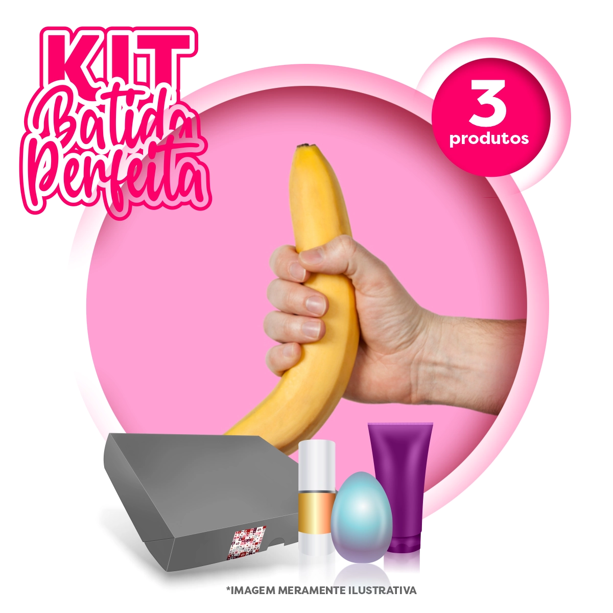 Kit Com Masturbador Unissex Lubrificante e Excitante Para Uma Masturbação Perfeita 