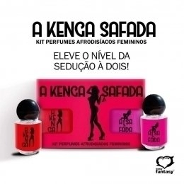 Kit Perfumes Femininos Afrodisíacos A Kenga Safada Sexy Fantasy