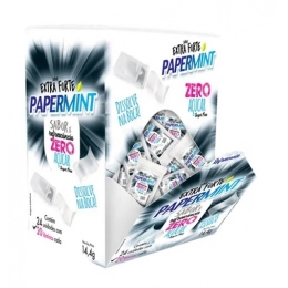 Lâmina Papermint Extra Forte Caixa com 24 unidades