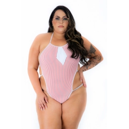 Mini Fantasia Body Colegial Plus Size Pimenta Sexy 