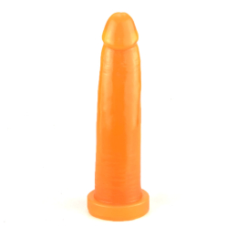 Penis Laranja Maciço Gemini 3 - 17 x 4 cm - Desire