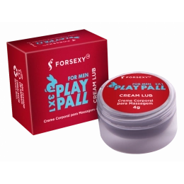 Play Pall Cream Gel Masculino Excita Refresca e Prolonga Ereção 4g For Sexy