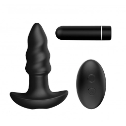 Plug Anal com Vibro Recarregável e Controle Love Arrow S-Hande