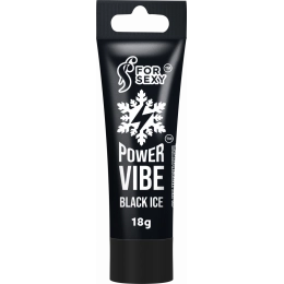 Power Vibe Black Ice Vibrador Liquido Bisnaga 18g For Sexy