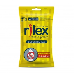 Preservativo Rilex Masculino com Espermicida 3 Unid.