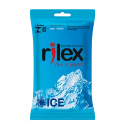 Preservativo Rilex Masculino Ice 3 Unid.