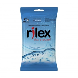 Preservativo Rilex Masculino Lubrificado 3 Unid.