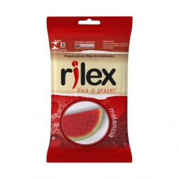 Preservativo Rilex Masculino Melancia 3 Unid.