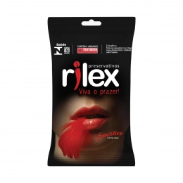 Preservativo Rilex Masculino Sensitive 3 Unid.