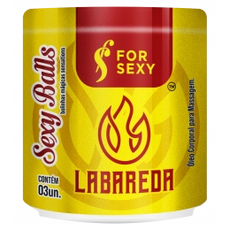 Sexy Balls Labareda com 3 Unidades For Sexy