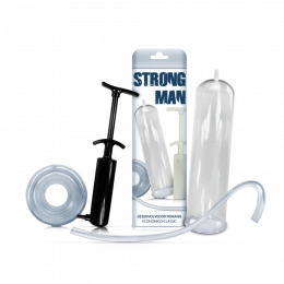 Bomba Peniana Manual Com Seringa Strong Man - Sexy Fantasy