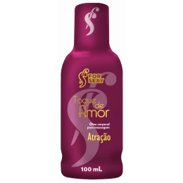 Toque de Amor Atração Óleo Para Massagem 100 ml For Sexy 