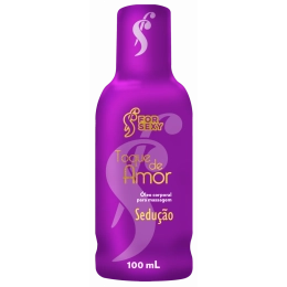 Toque de Amor Sedução Óleo Para Massagem 100 ml For Sexy 