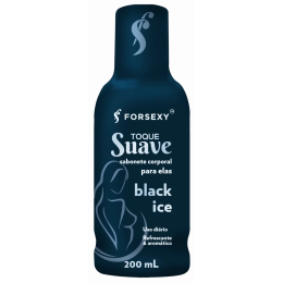 Toque Suave Sabonete Feminino 200 ml Black Ice For Sexy