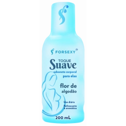 Toque Suave Sabonete Feminino 200 ml Flor De Algodão For Sexy