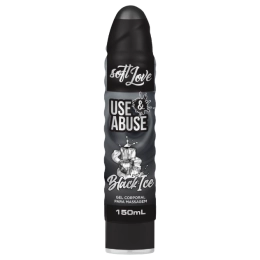 Use e Abuse Delicioso Gel Comestível com Embalagem Interativa Black Ice 150 ml Soft Love