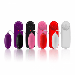 Vibrador Bullet Mini com Controle Multivelocidade Colorido