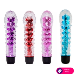 Vibrador com Capa Texturizada