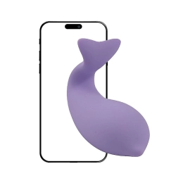 Vibrador de Ponto G Formato de Golfinho com Controle a Longa Distância via APP