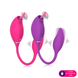 Vibrador e Estimulador de Clitóris Recarregável