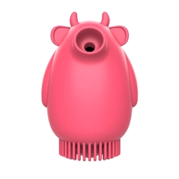Vibrador e Sugador 2 em 1 com 10 Modos de Vibração e Pulsação - Comfort Sucking Vibrator