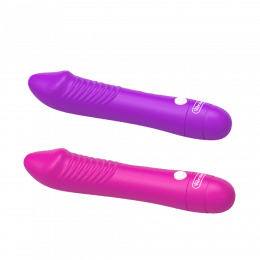 Vibrador Estimulador do Ponto G em Formato Glande com Textura Massageadora