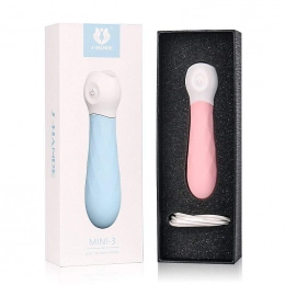 Vibrador Estimulador Recarregável com 9 Vibrações Mini-3 - S-Hande