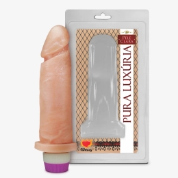 Vibrador Pênis de Borracha 15,3 x 4,5 cm 1441CB