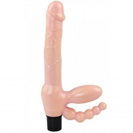 Vibrador Para Casais Super Strapless Dildo